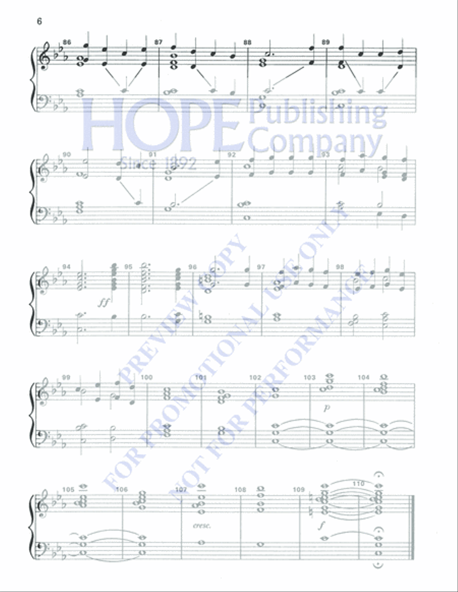 Alleluia, He Comes to Us 3-Octaves scores gallery preview page 6