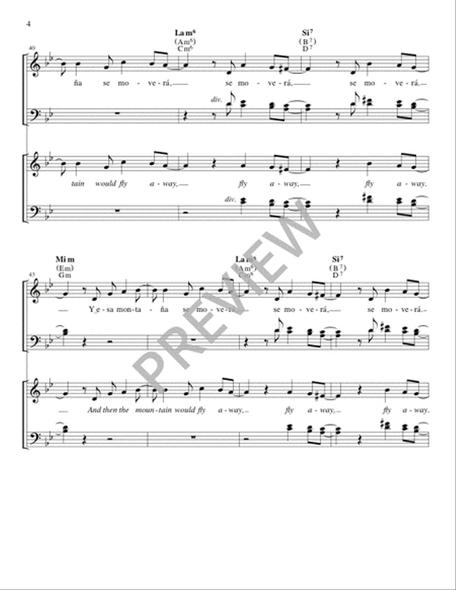Si Tuvieras Fe / If You Had Faith - Guitar edition Guitar scores gallery preview page 5