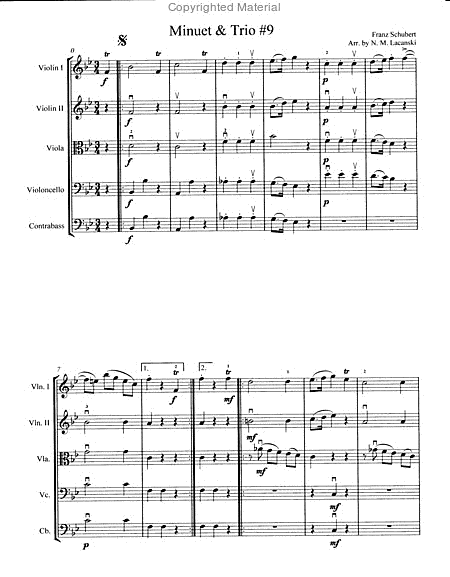 Minuet & Trio No.9 (Lacanski)