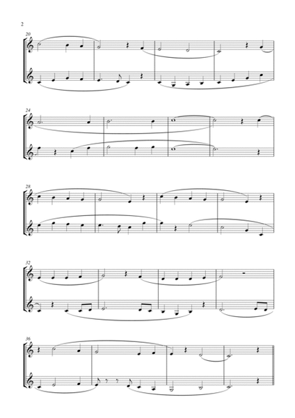 Joy to the World (for euphonium duet (Bb treble, 3 or 4 valved), suitable for grades 1-6) image number null
