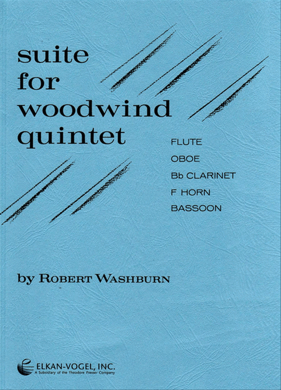 Suite for Woodwind Quintet Woodwind Quintet scores gallery preview page 1
