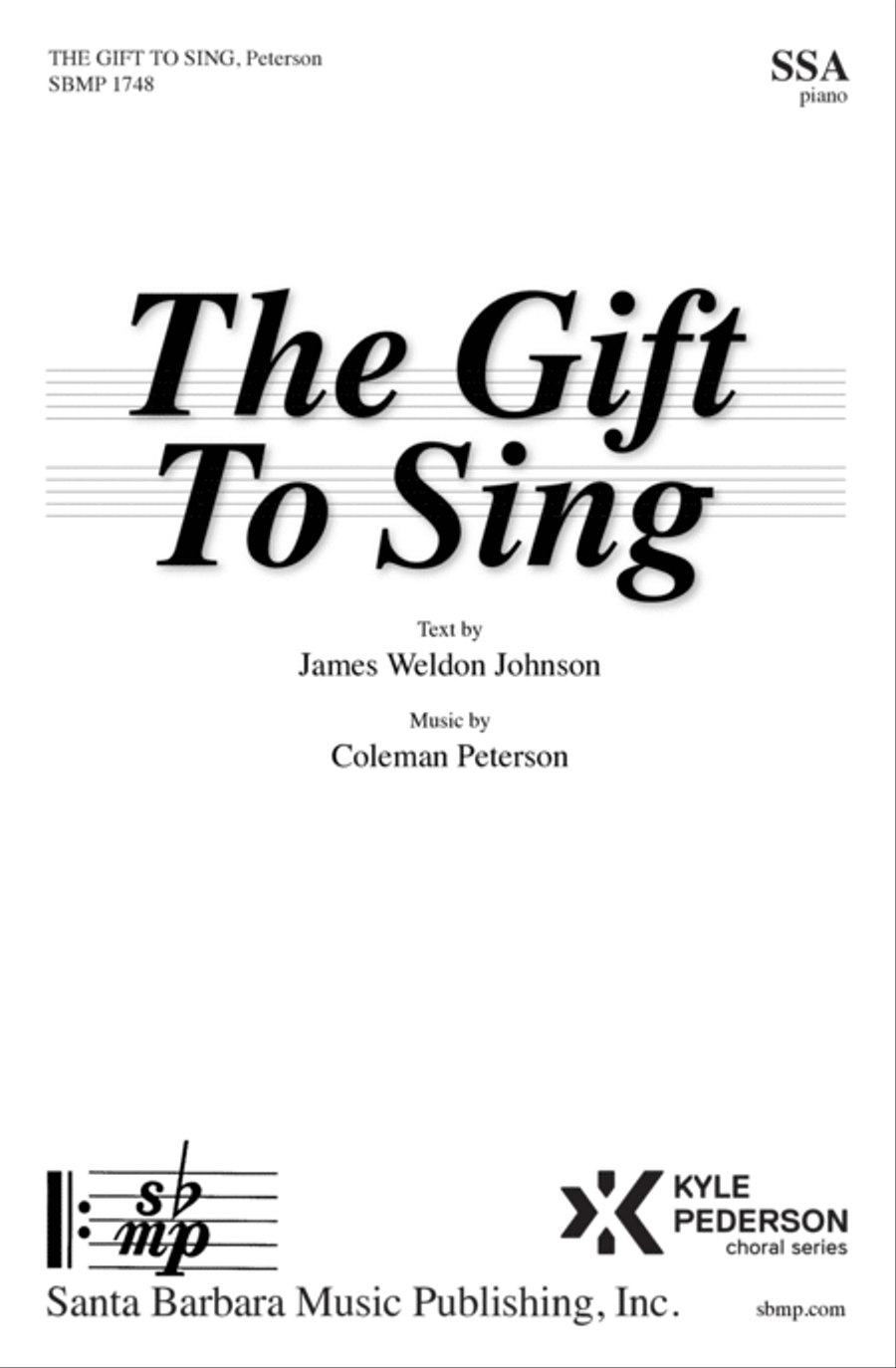 The Gift To Sing SSA scores gallery preview page 2