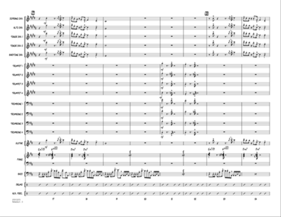 Palladium (arr. Mike Tomaro) - Conductor Score (Full Score) Jazz Ensemble scores gallery preview page 3