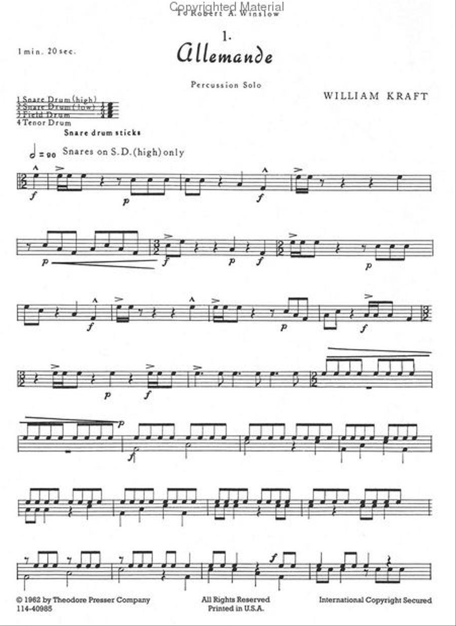 French Suite Chamber Music scores gallery preview page 2