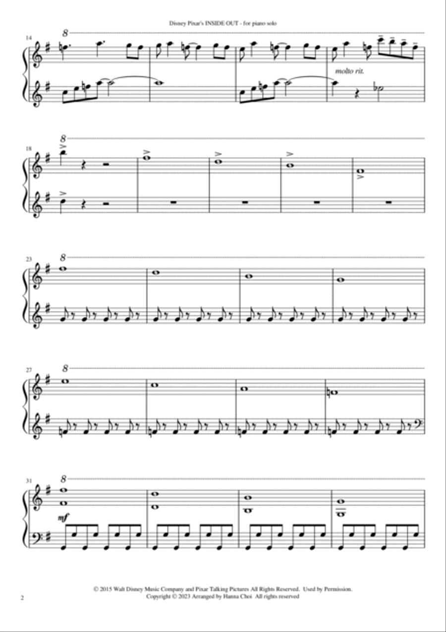 Bundle Of Joy Piano Solo scores gallery preview page 2