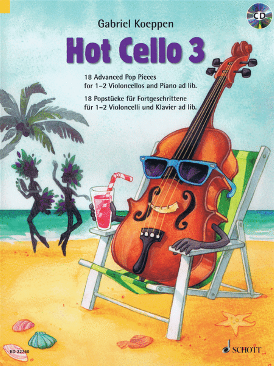 Hot Cello 3 Piano Accompaniment scores gallery preview page 1