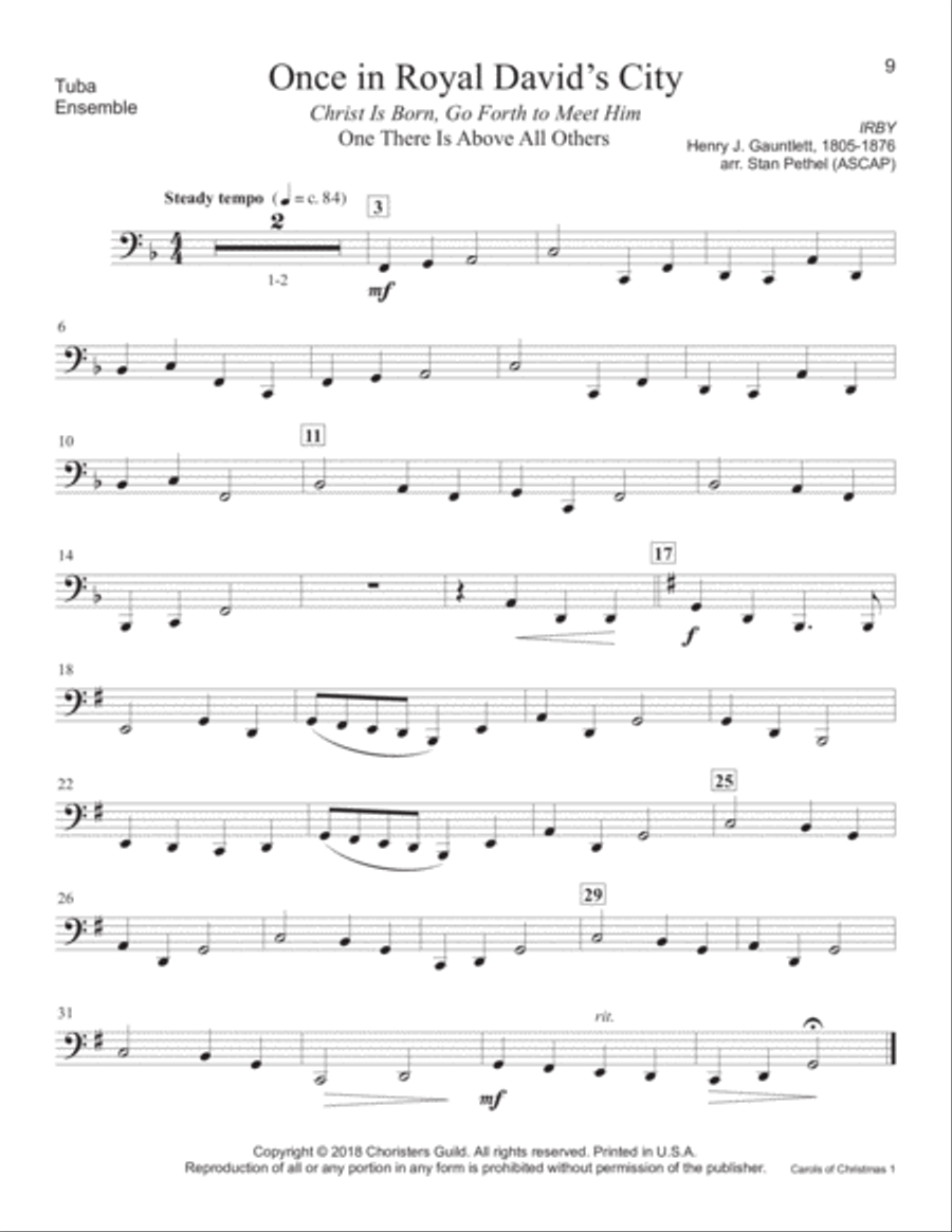 Carols of Christmas, Set 1 - Tuba Tuba scores gallery preview page 6