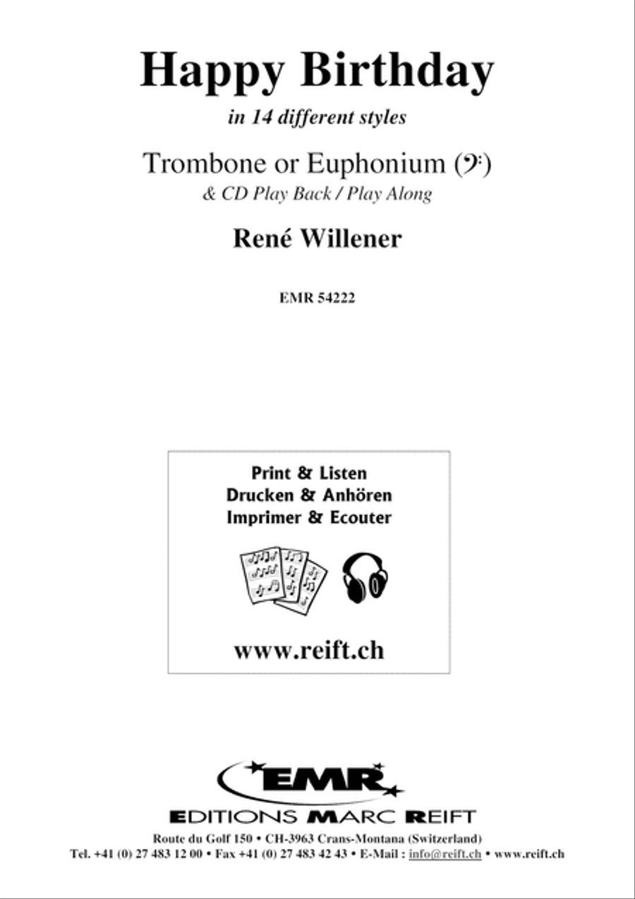 Happy Birthday Euphonium - Sheet Music page 2