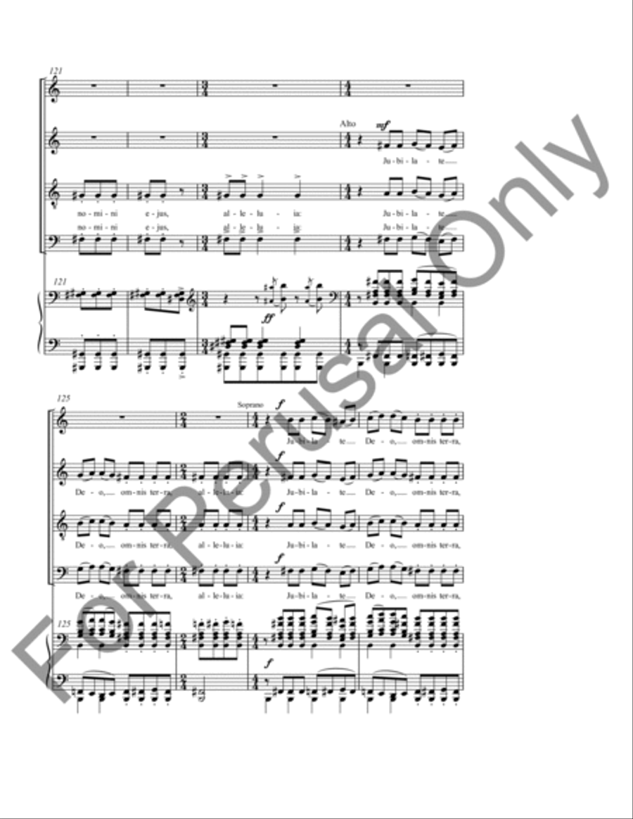 Jubilate (Choral Score) Jubilate (Choral Score) 4-Part scores gallery preview page 16