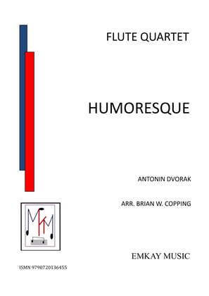 Book cover for HUMORESQUE – FLUTE QUARTET