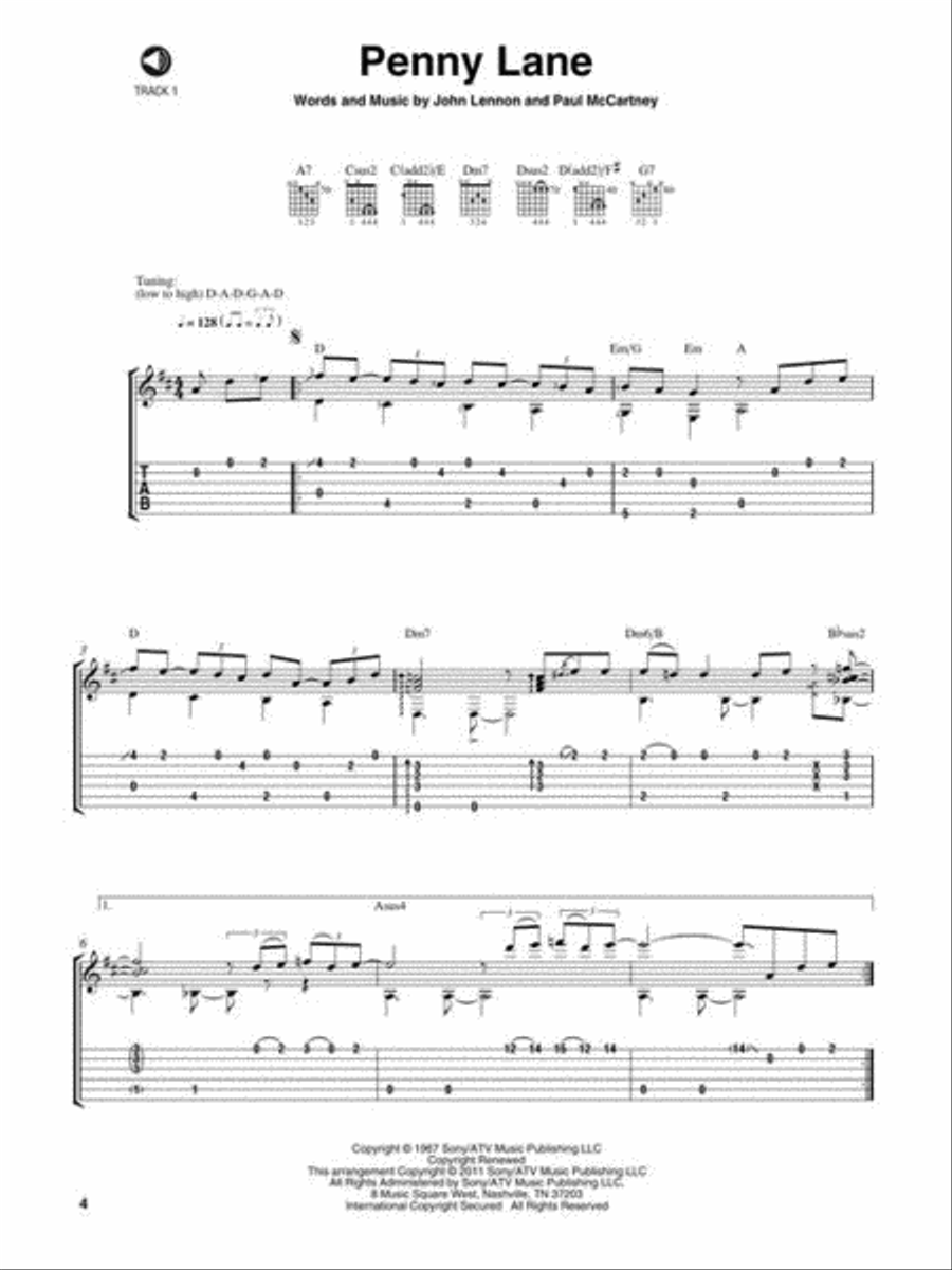 Laurence Juber Plays Lennon & McCartney Electric Guitar scores gallery preview page 4