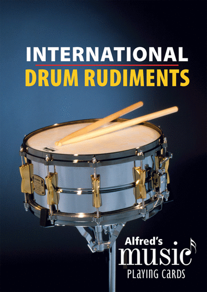 Alfred's Music Playing Cards -- International Drum Rudiments