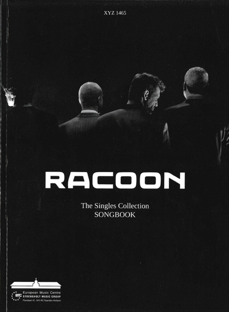 Racoon - The Singles Collection Piano, Vocal, Guitar scores gallery preview page 1