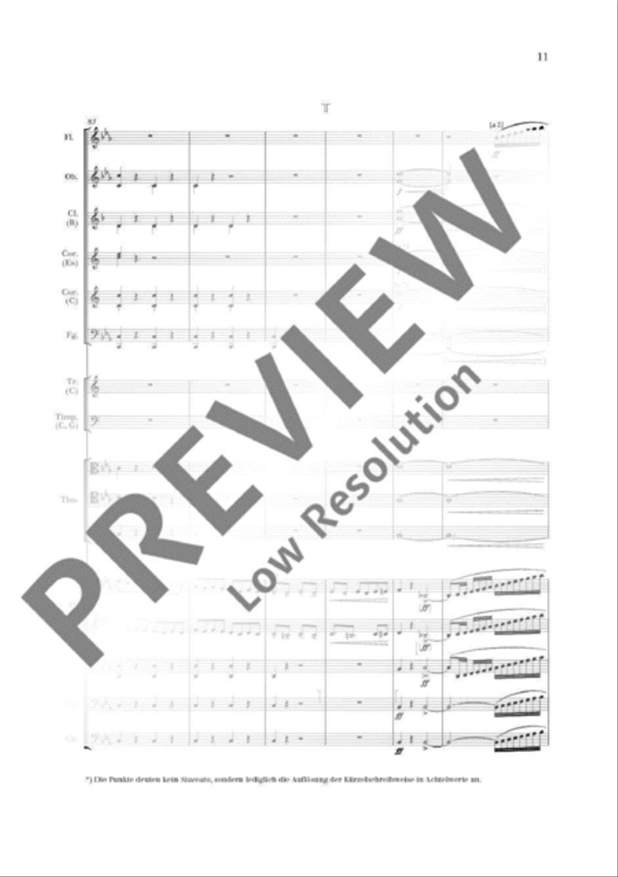 Der Freischütz Orchestra scores gallery preview page 20
