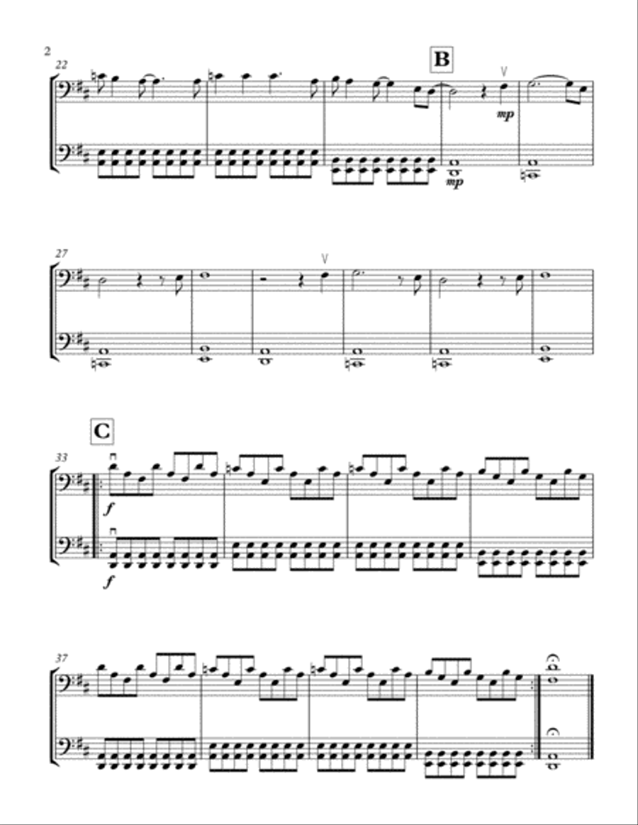 Clocks String Duet scores gallery preview page 3