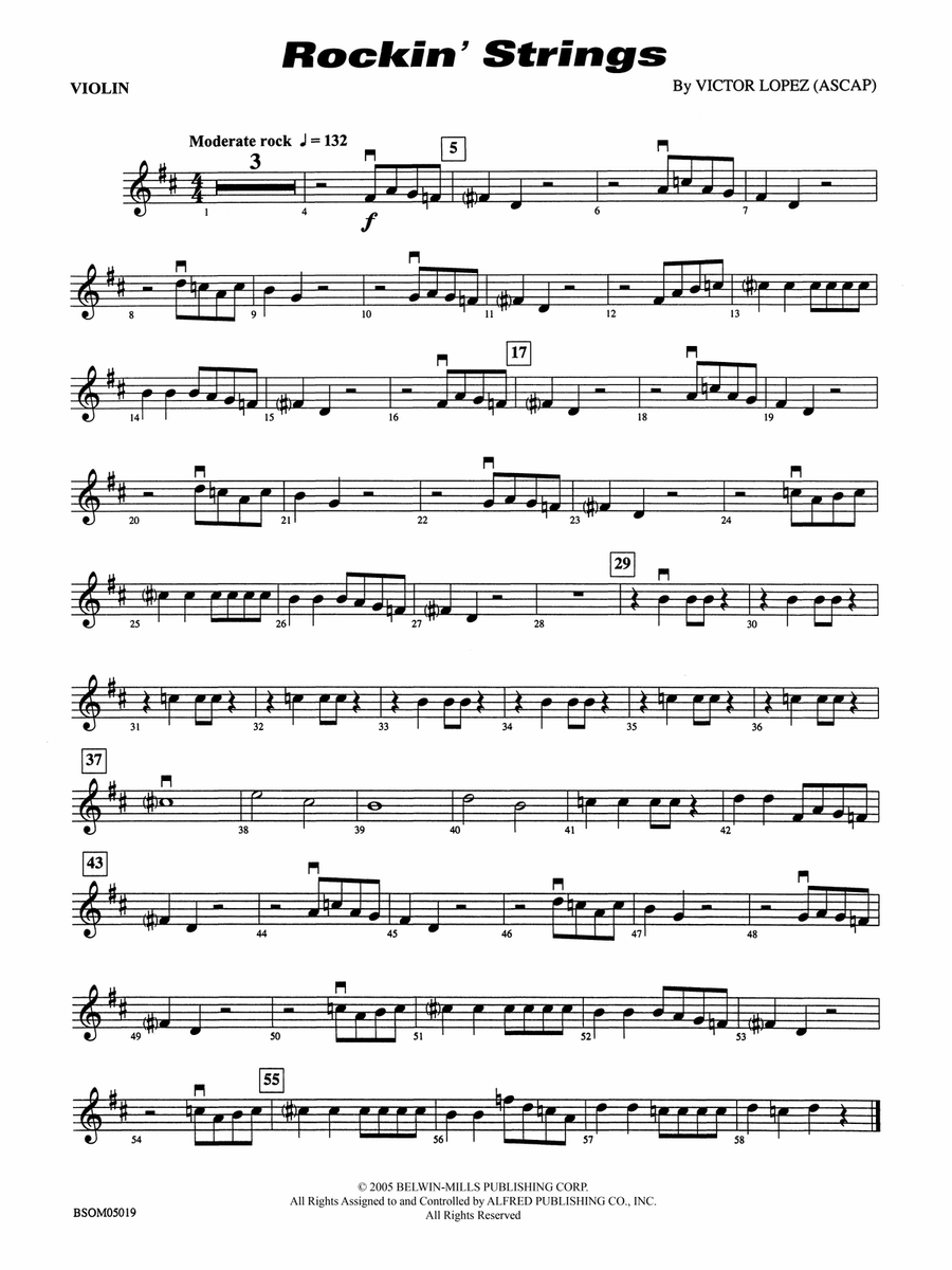Rockin' Strings: 1st Violin