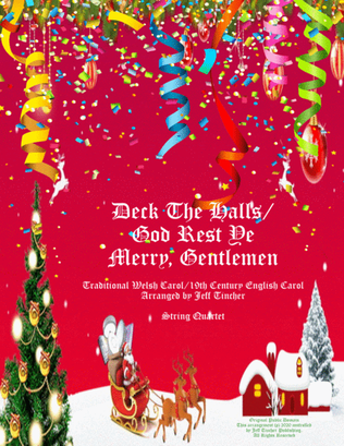 Book cover for Deck The Halls/God Rest Ye Merry Gentlemen