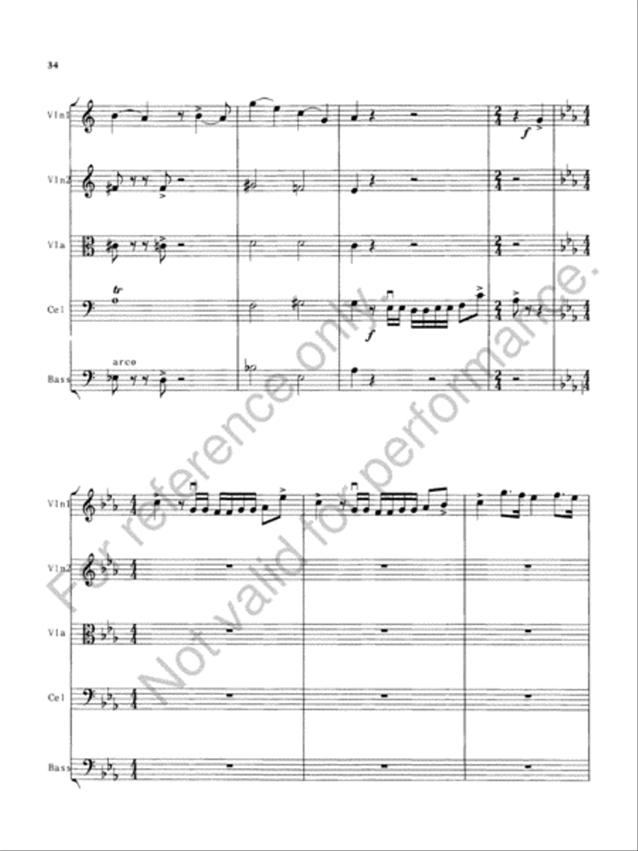 Our Creed Is Our Shield String Orchestra scores gallery preview page 36
