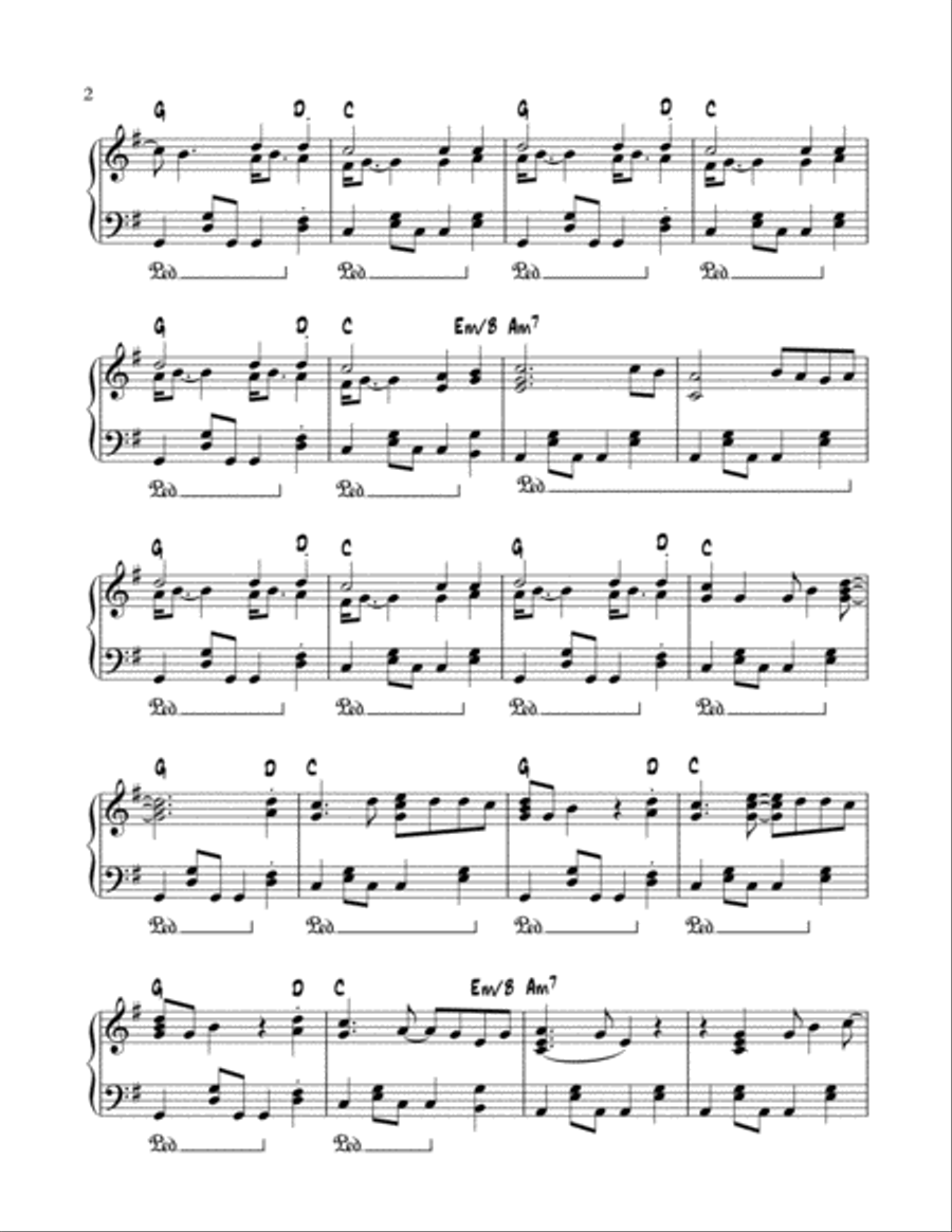 If Not For You Piano Solo scores gallery preview page 2