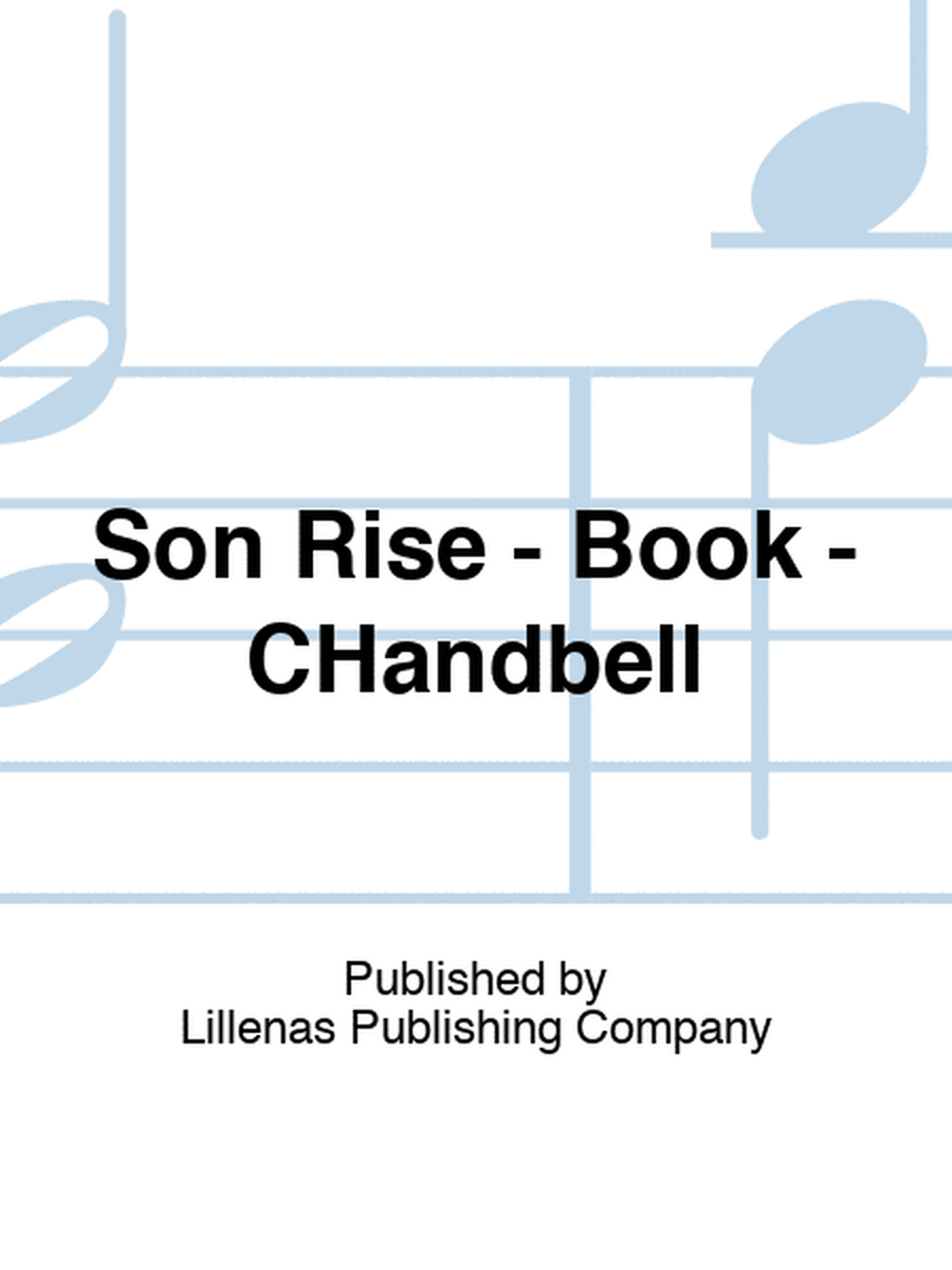 Son Rise - Book - Choral Book
