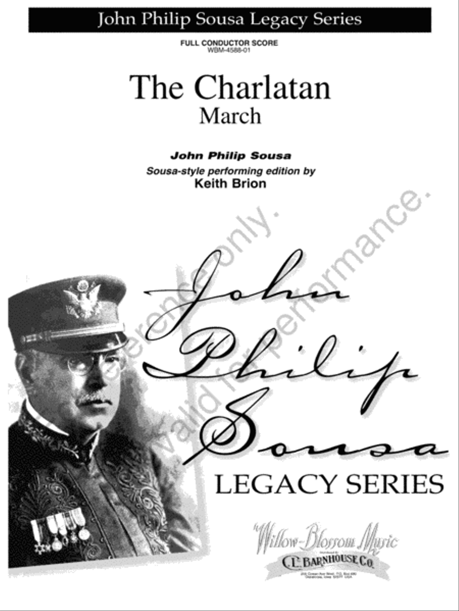 The Charlatan The Charlatan Concert Band scores gallery preview page 2