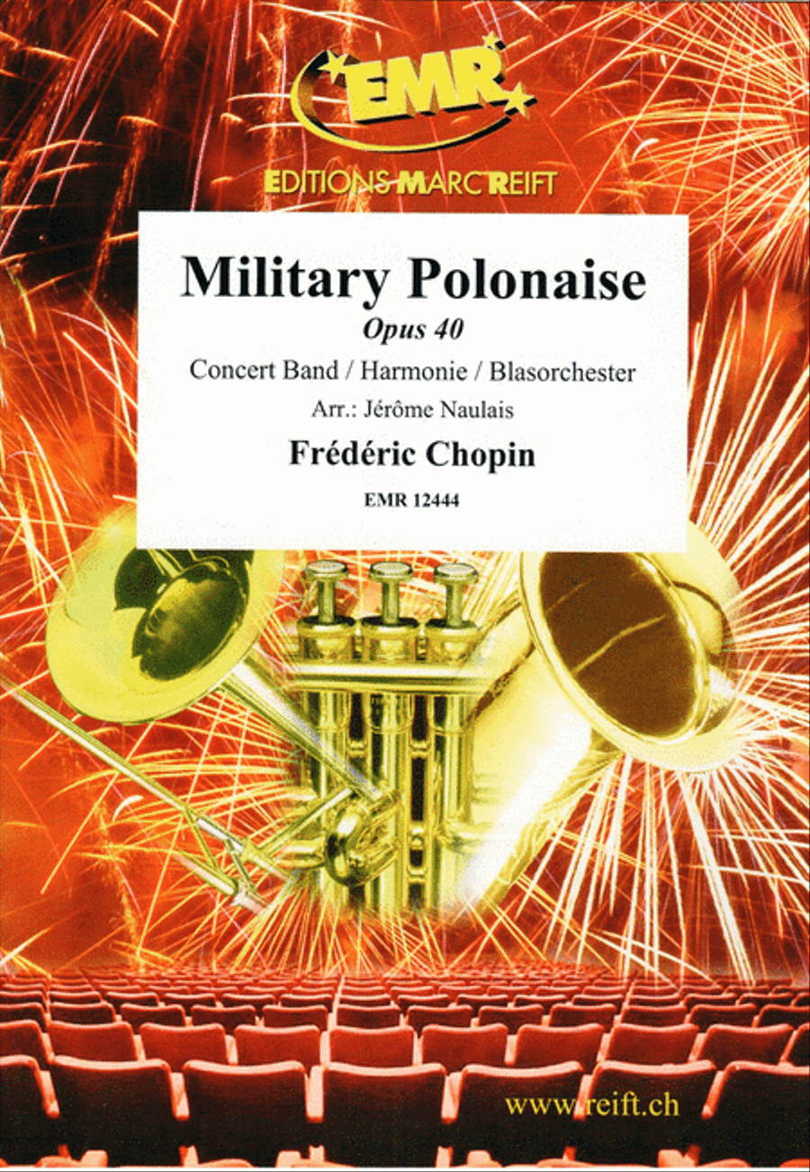 Military Polonaise Concert Band scores gallery preview page 1