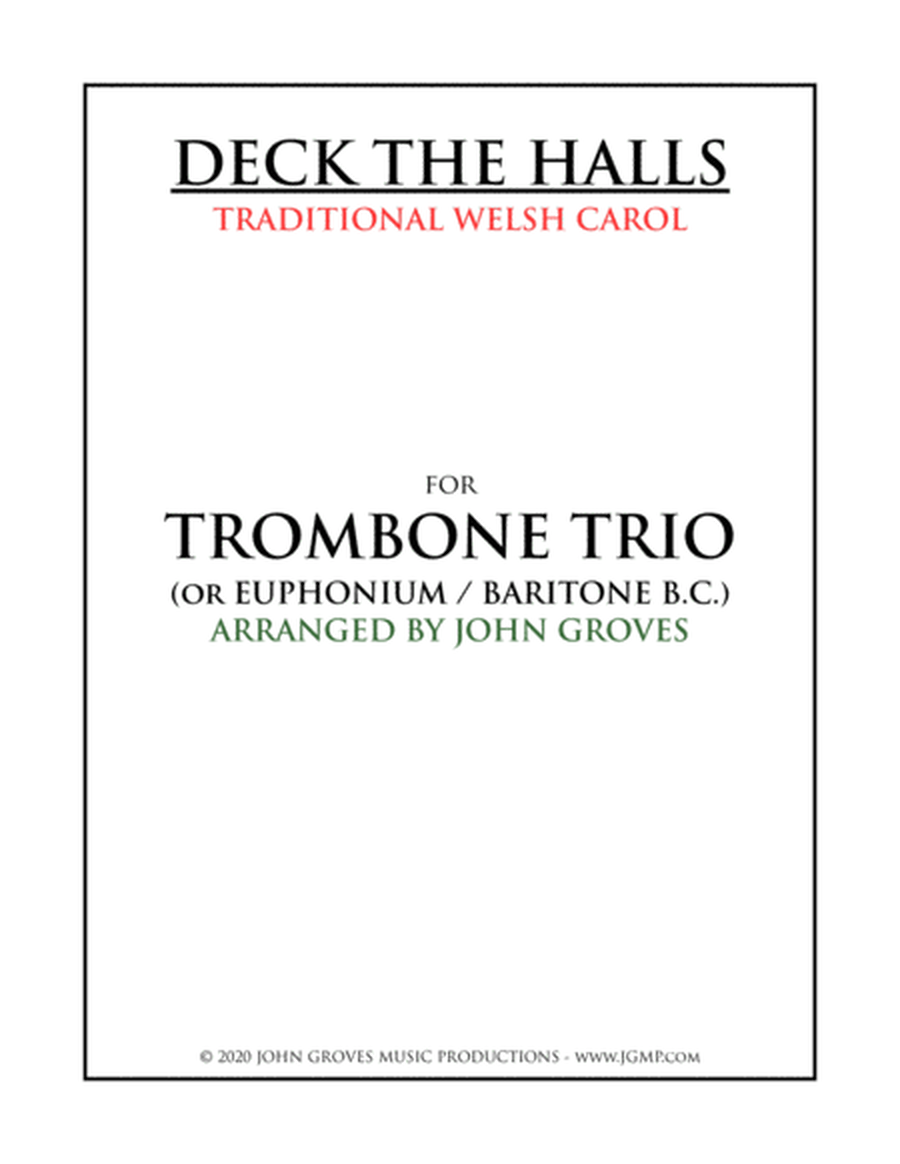 Deck The Halls - Trombone Trio image number null