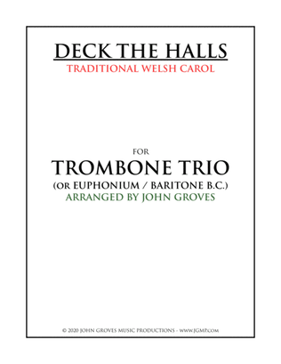 Deck The Halls - Trombone Trio