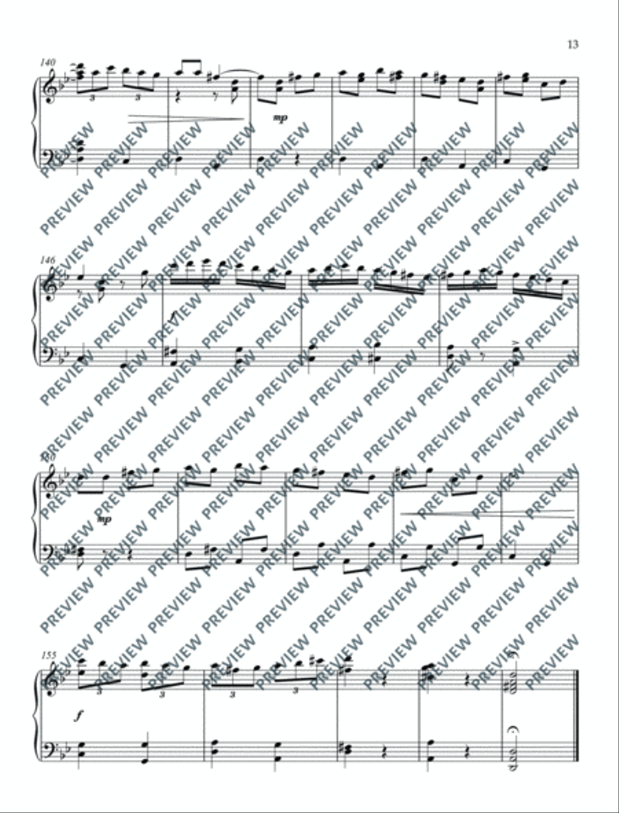 Klezmer Piano Collection Piano Solo scores gallery preview page 14