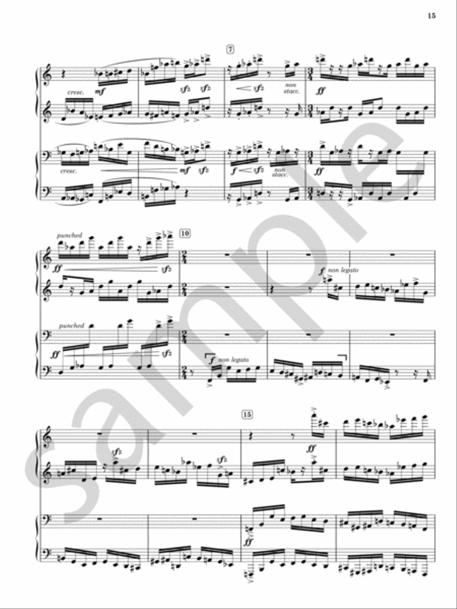 Suite Sixteenths Chamber Music scores gallery preview page 10