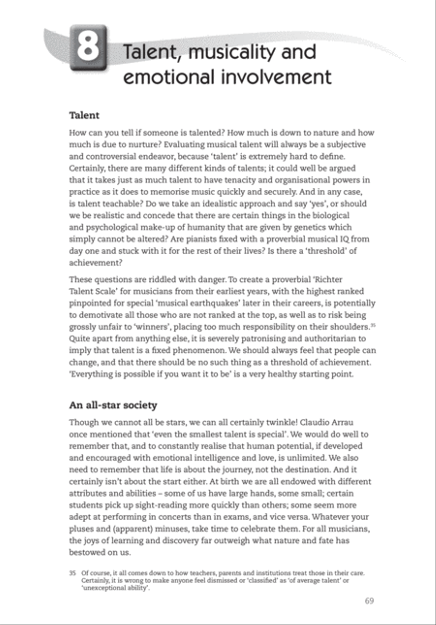 The Psychology of Piano Technique Piano Method scores gallery preview page 3