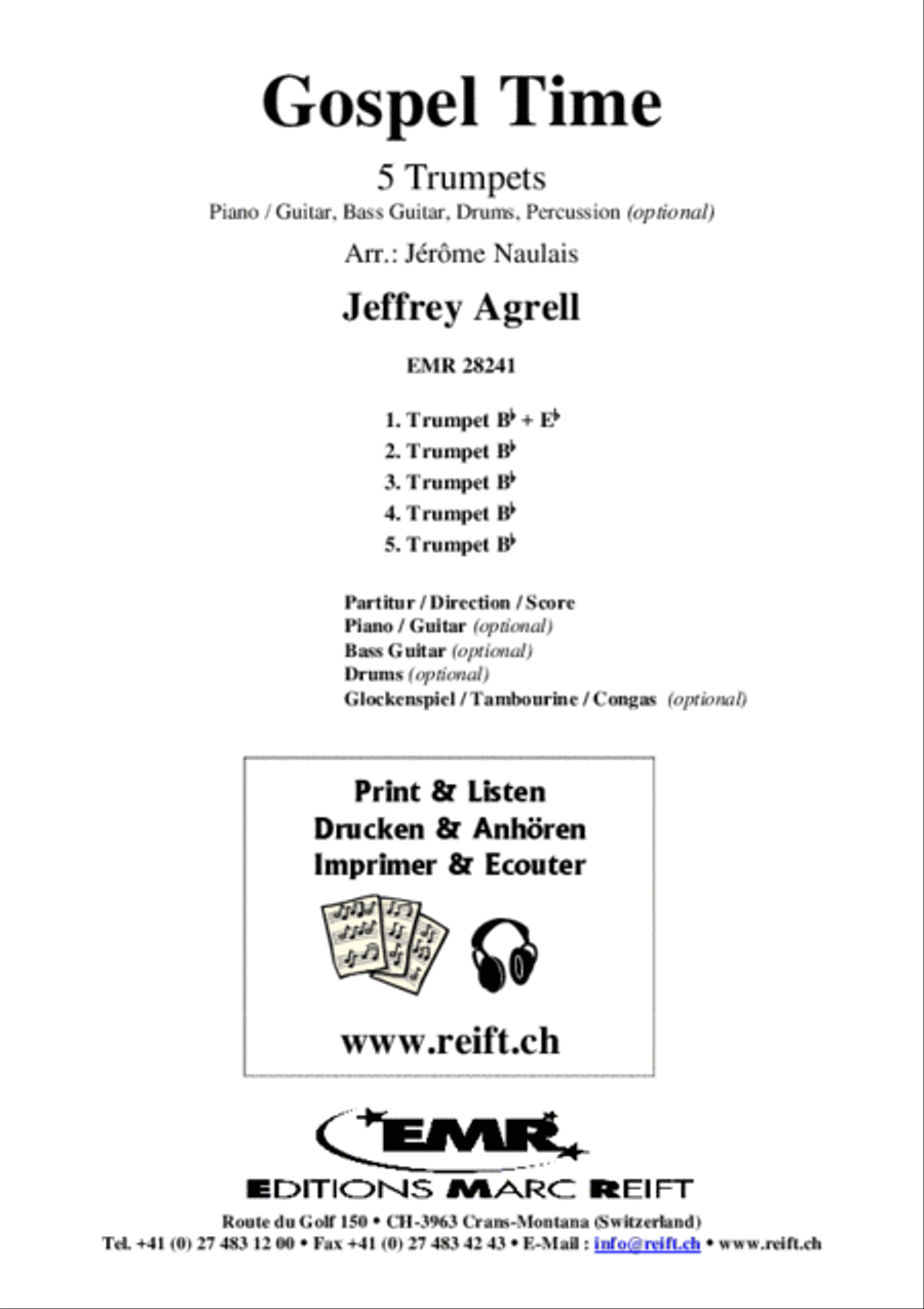 Gospel Time Trumpet scores gallery preview page 2