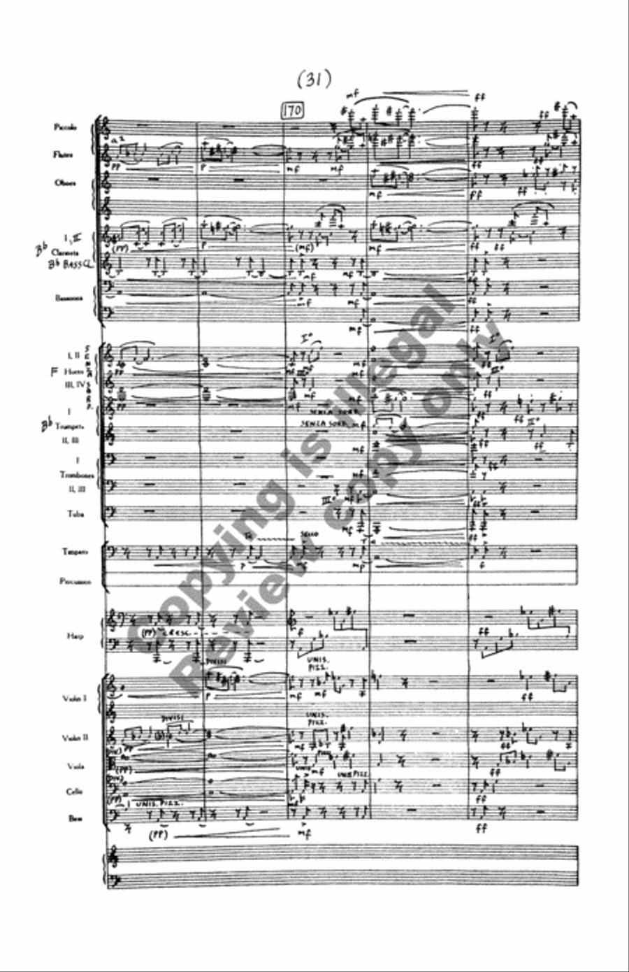 Tenso Tenso Full Orchestra scores gallery preview page 18