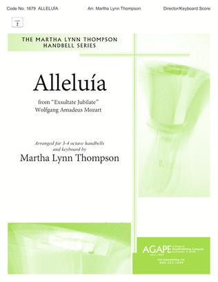 Book cover for Alleluia from "Exsultate Jubilate"