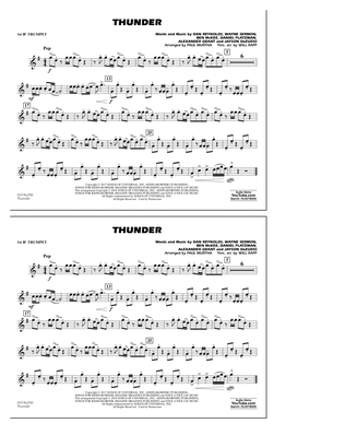 Thunder - 1st Bb Trumpet