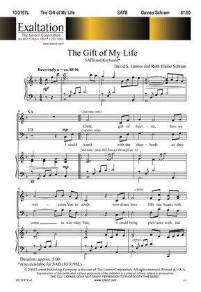 Book cover for The Gift of My Life