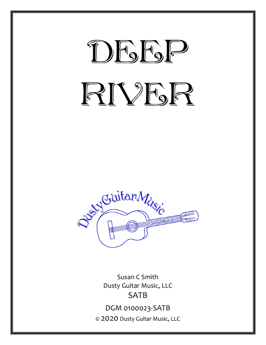 Deep River - SATB 4-Part scores gallery preview page 1