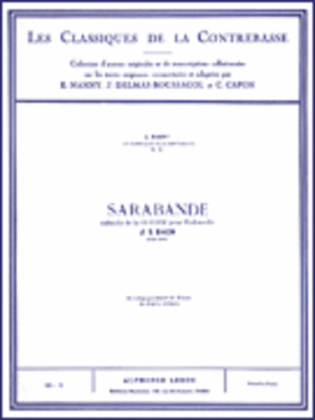 Sarabande - Classiques No. 3