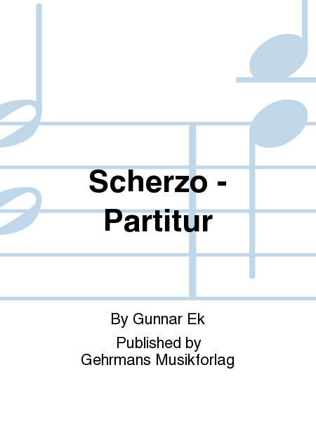 Scherzo - Partitur