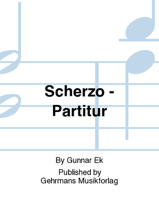 Scherzo - Partitur
