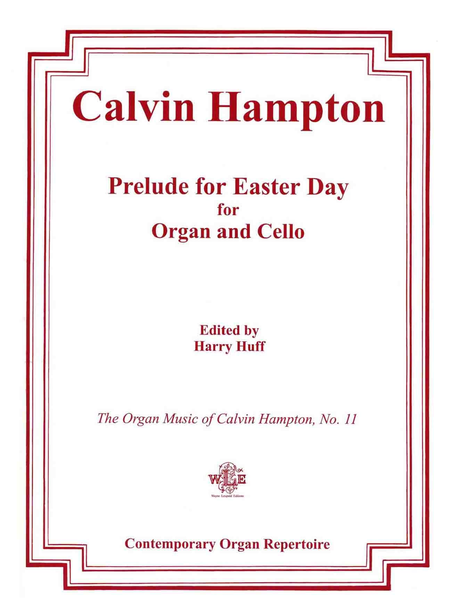 Prelude for Easter Day for Organ and Cello