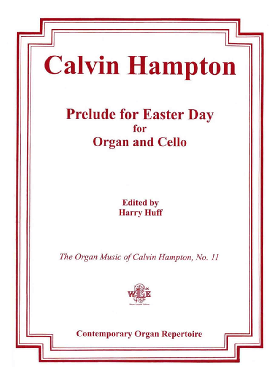 Prelude for Easter Day Cello scores gallery preview page 1
