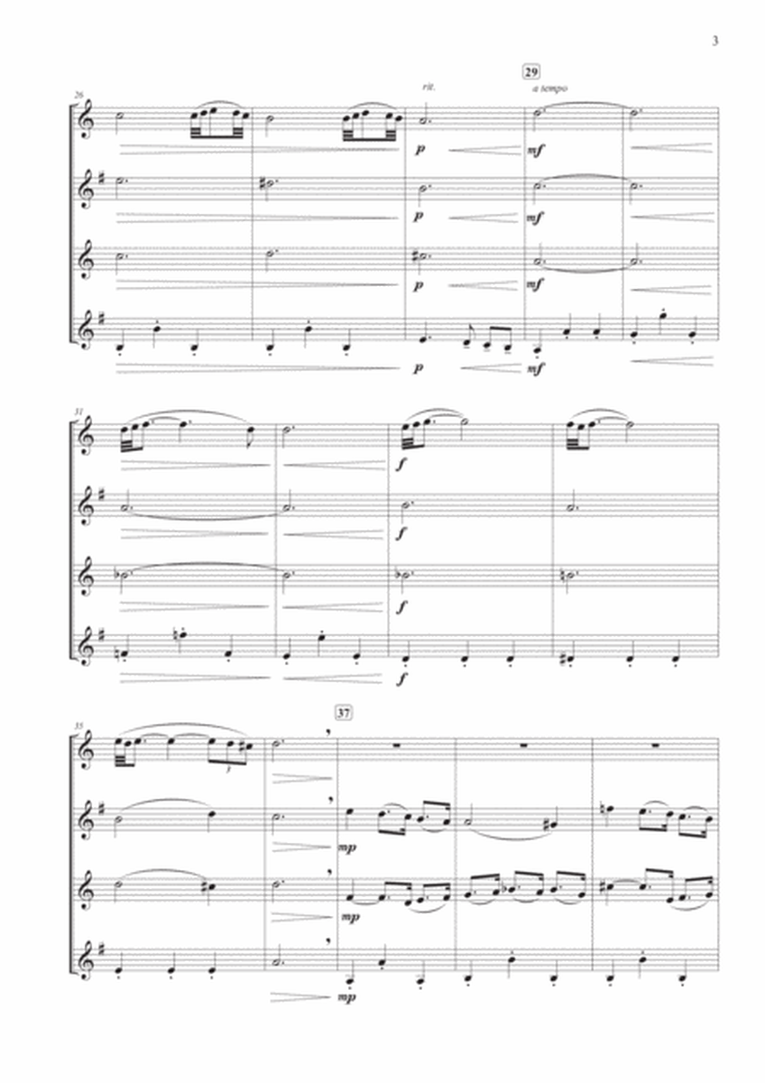 Albinoni's Adagio for Saxophone Quartet image number null