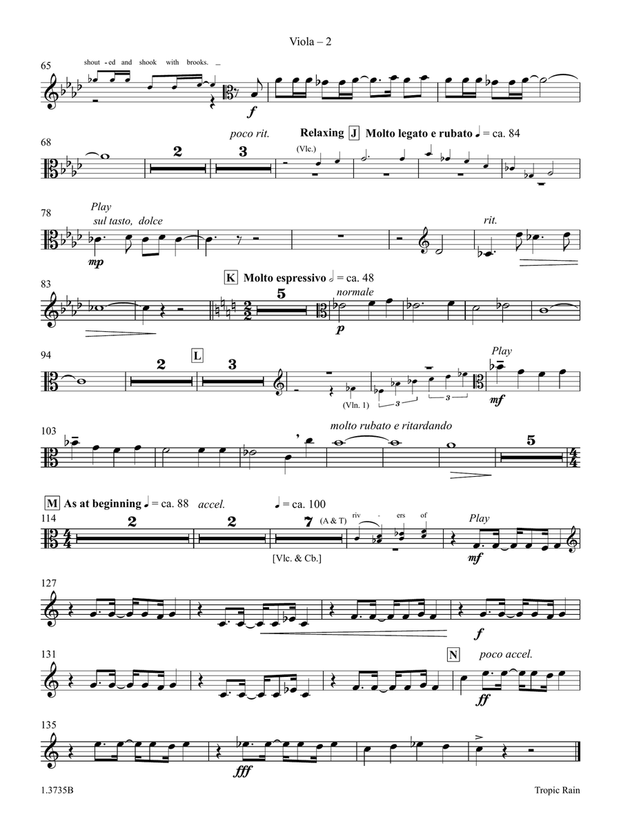 Tropic Rain Tropic Rain Choir scores gallery preview page 6
