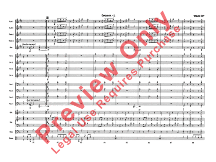 Mambo Hot Mambo Hot Jazz Ensemble scores gallery preview page 13