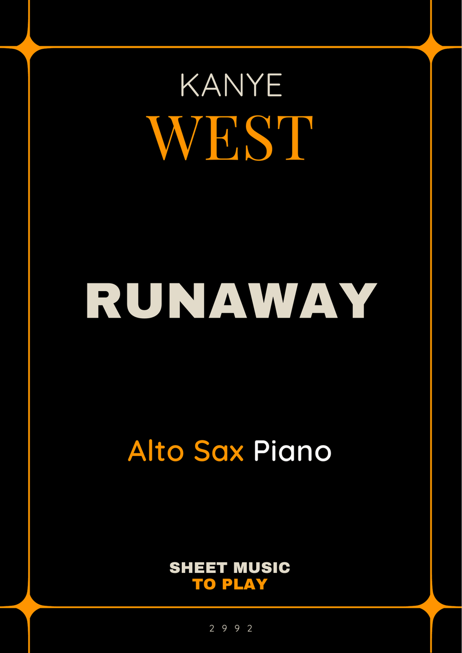 Runaway Alto Saxophone scores gallery preview page 1