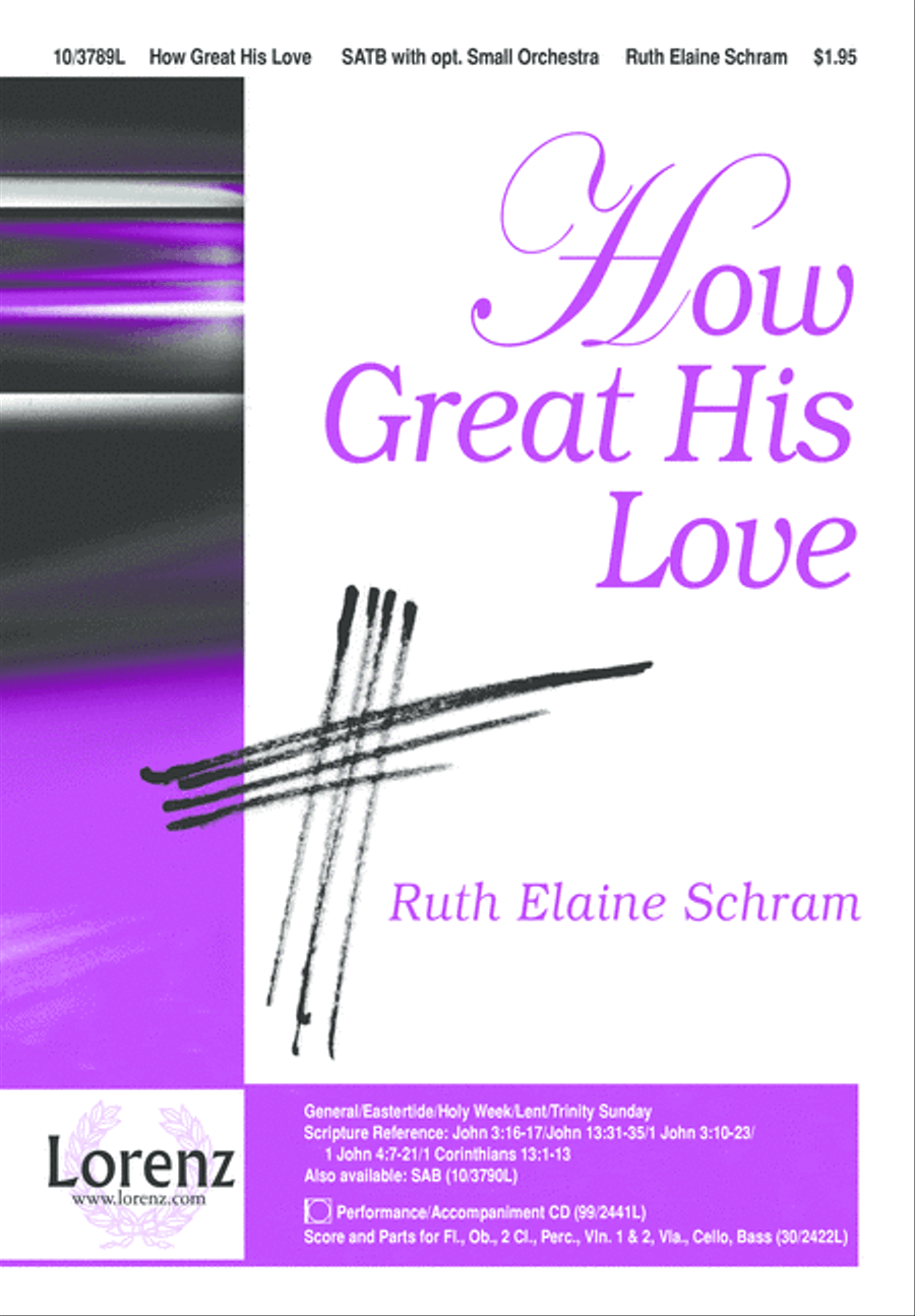 How Great His Love 4-Part scores gallery preview page 2