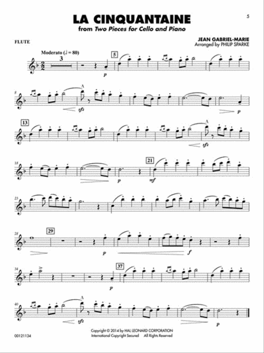 Classical Solos for Flute, Vol. 2 Flute Solo scores gallery preview page 3