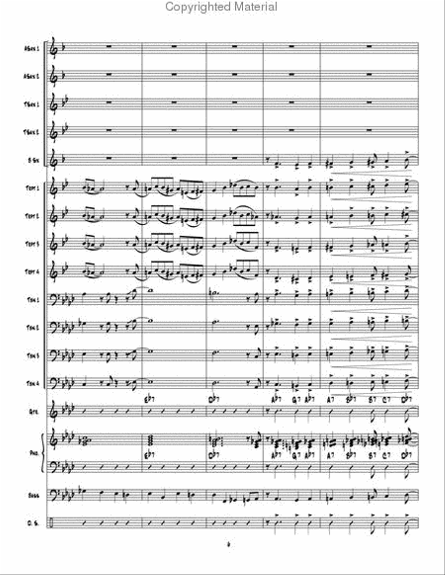 Junk Mix and Hubcap Sale Junk Mix and Hubcap Sale Jazz Ensemble scores gallery preview page 7