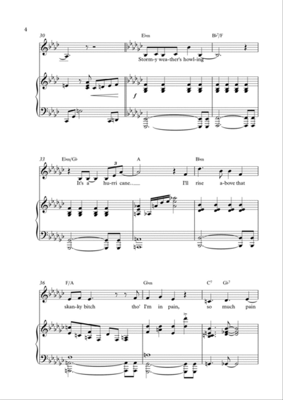 I WANTED THE WORLD Voice scores gallery preview page 4